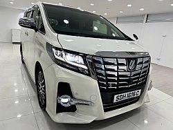 Toyota Alphard 2.5SC Package CVT Sunroof 2015 White